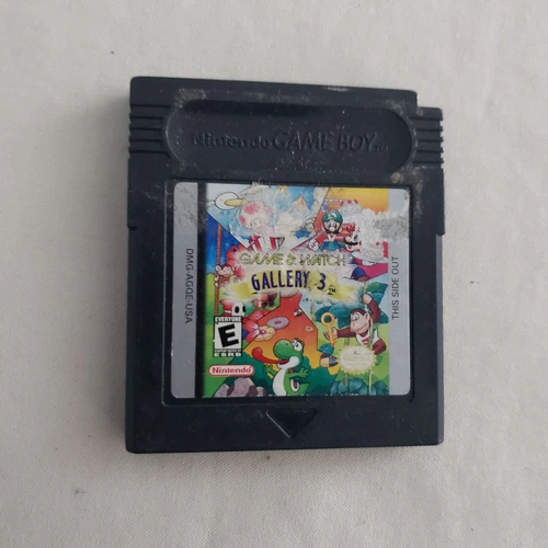 Game And Watch Gallery 3 (Nintendo GameBoy Color, 1998) CARTRIDGE ONLY