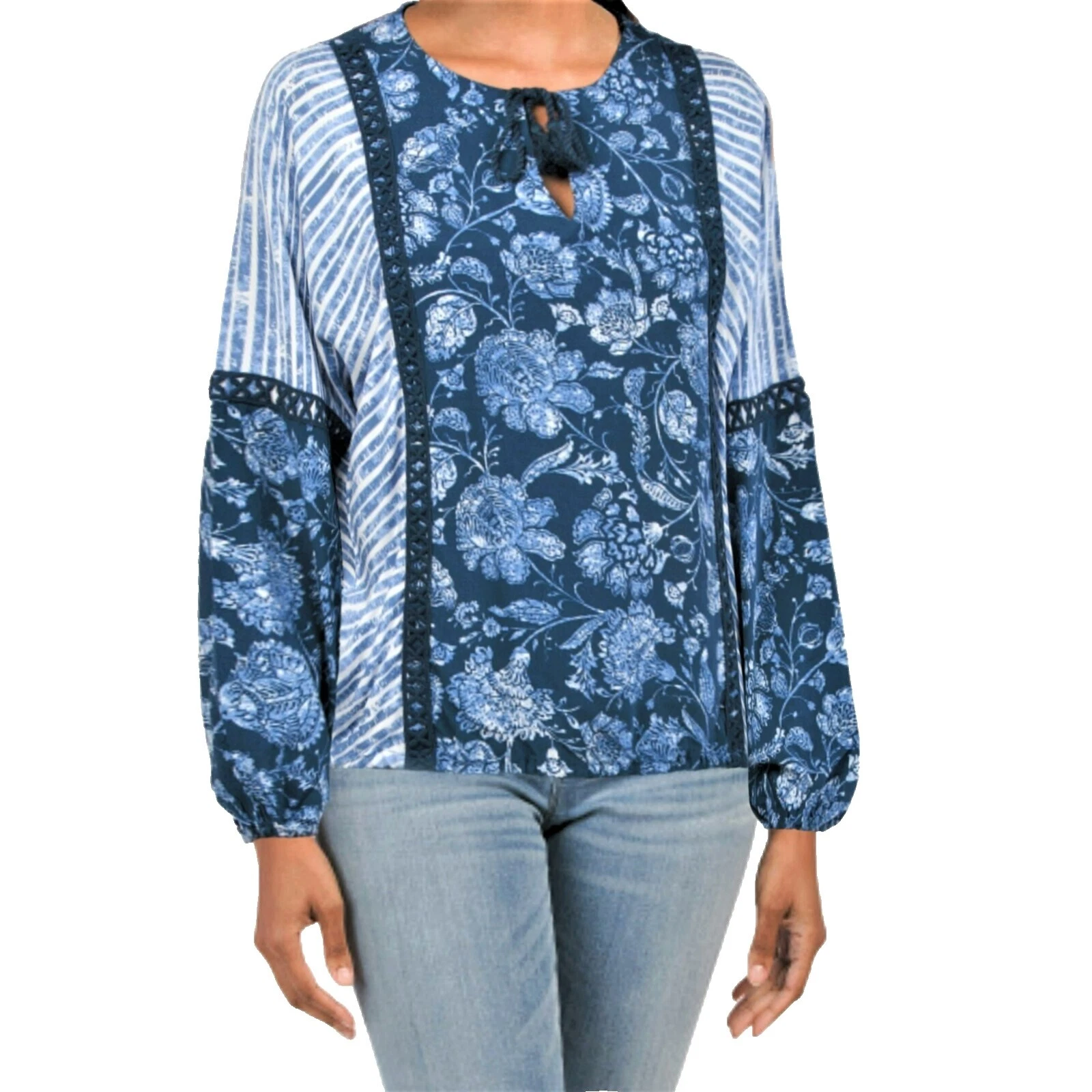 Tops floral Casual Spense para De mujer