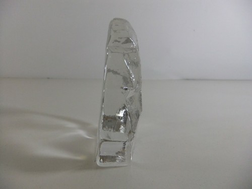Escultura de cristal Jonasson de pingüino - vidrio artístico sueco - esteras de vida silvestre antártica - Imagen 5 de 12