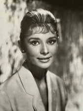 1961 Original Audrey Hepburn Publicity Photo By Bud Fraker For Paramount