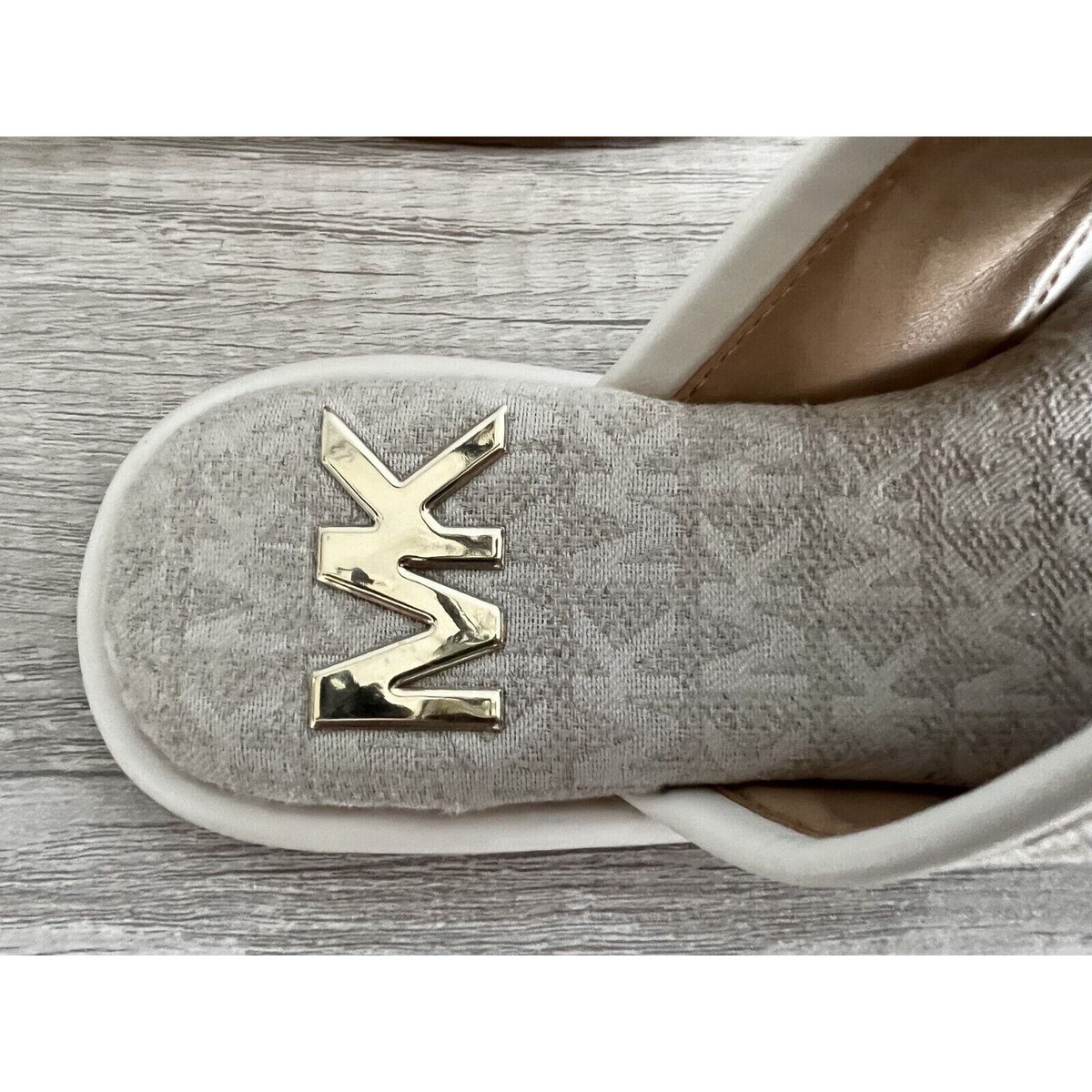 Michael Kors Women's Gideon Crisscross Straps Logo Slide Sandals - 5.5 |  eBay