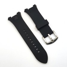 Correa de reloj de goma de silicona para Armani AX1803 AX1802 AX1042 AX1050