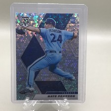 Nate Pearson RC Silver Mosaic Disco 2021 Toronto Blue Jays ROOKIE CARD #234. rookie card picture