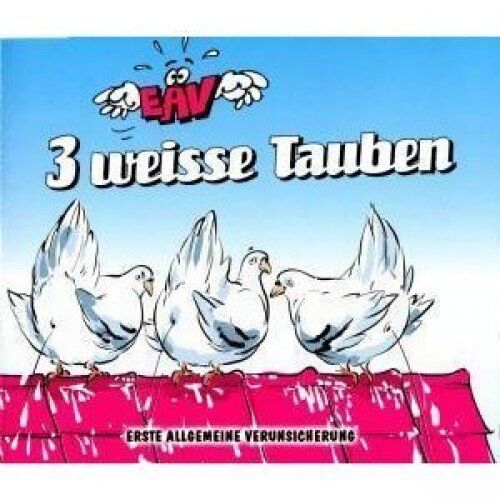 Erste Allgemeine Verunsicherung 3 weisse Tauben (1998, 2 tracks) [Maxi-CD] - Zdjęcie 1 z 1