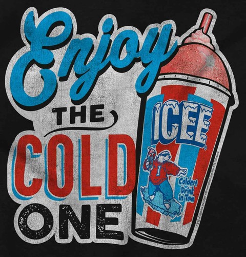 Licensed Enjoy The Cold One Icee Slushie Unisex Kids Youth Hoodie Sweatshirt - Picture 2 of 7