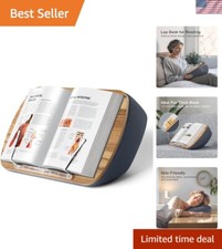Comfortable Lap Beanbag Book Stand - Ergonomic Reading Pillow for Book Lovers