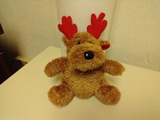 PLUSH MOOSE CHRISTMAS WINTER TOY 2001 5/28/23