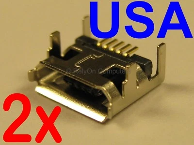 2x for Altec Lansing BoomJacket Bluetooth Speaker Micro USB Charging Port USA