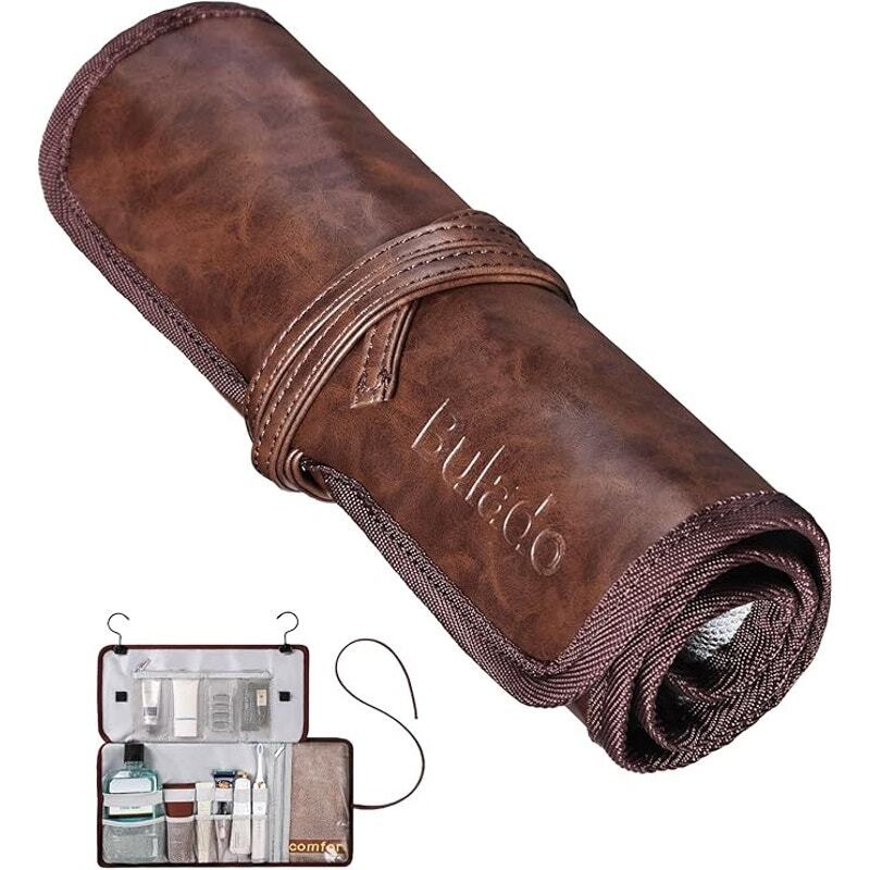 Toiletry Bag Men Hanging Travel Essential Waterproof Organizer for Shaving Kit-image