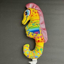 Kellytoy Sea Horse Yellow Plush Stuffed Animal Toy Gift 13 Inch