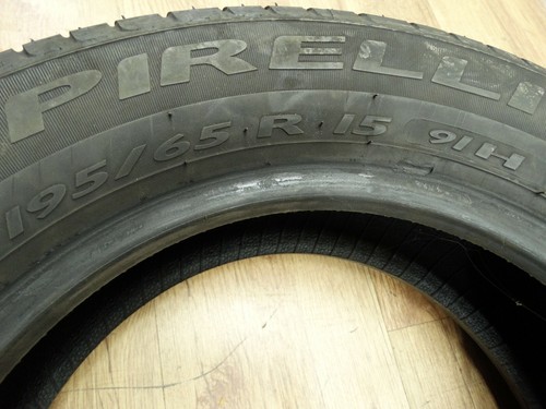 1x Pirelli P2500 Euro M+S Winterreifen Reifen ca. 6mm 195/65R15 91H DOT2013 - Bild 3 von 8