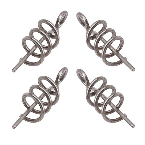 50pcs Worm Fishing Hook Centering Pin snap Latch Needle Spring Twist Crank Lock - Picture 9 of 24