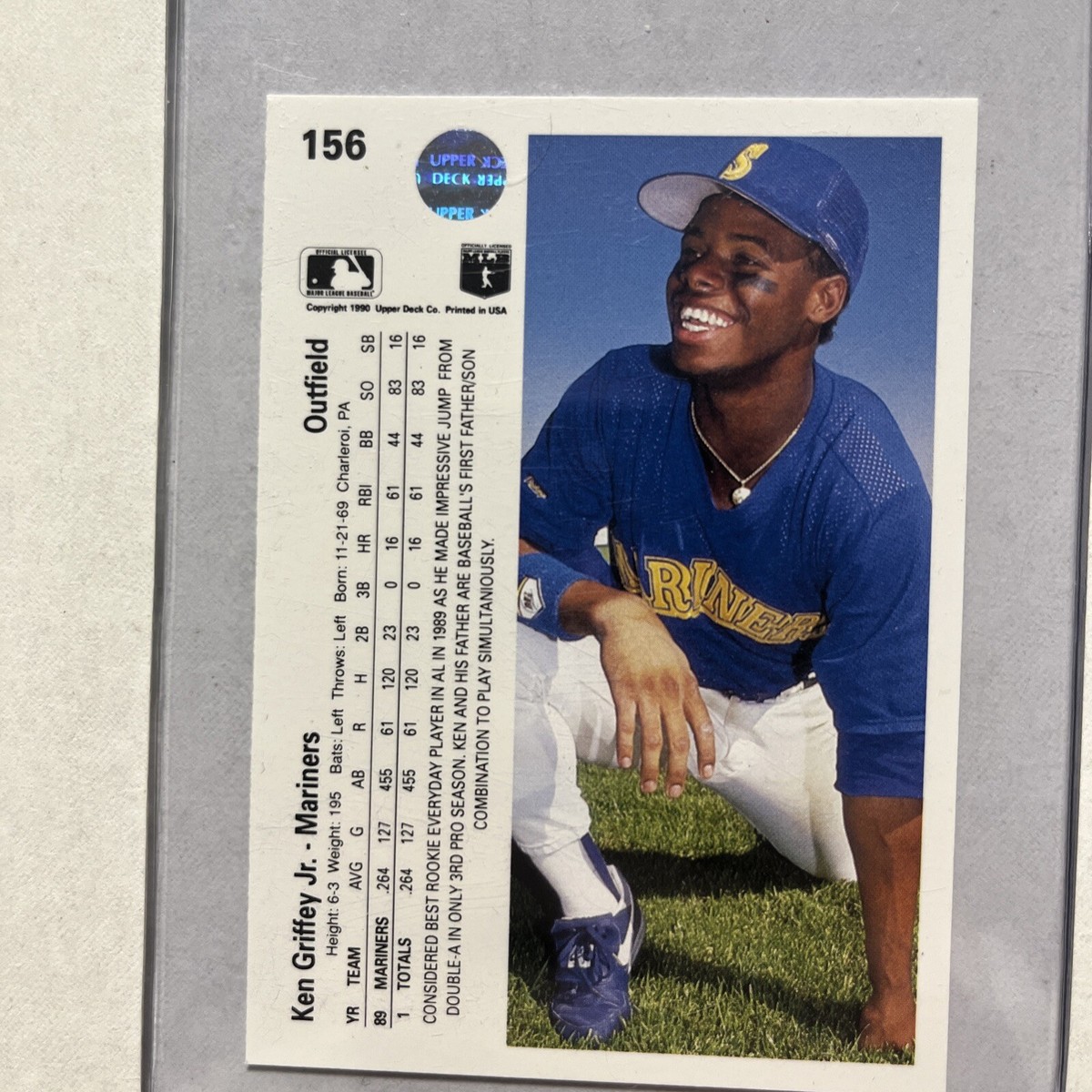 1990年 ケン ・ グリフィー Jr.入りランダムセット2756 Ken