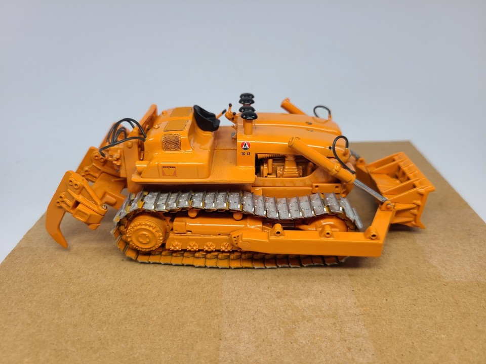 Euclid TC-12 Hyd. Push Dozer Ripper - Western Orange Black Rat 1:50 ...