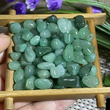 Top verde AVENTURINA pietra grezza lucida Reiki piccola pietra 50g m3388