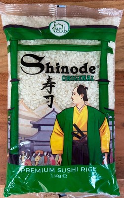Shinode Sushi Reis Duftreis Japan Rundkorn Risotto Klebreis Sushi Rice 1 KG