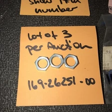 3 GENUINE YAMAHA OEM NUT 169-26251-00  NEW IN PACKAGE