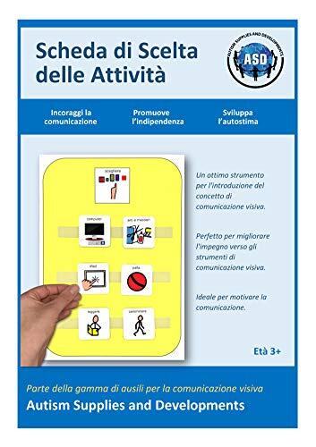 Autism Supplies and Developments- Scheda di Scelta delle attività visive (c4U)