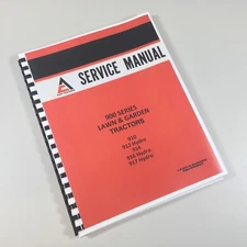 Allis Chalmers 910 912 914 916 917 Lawn Garden Tractors Service Repair Manual