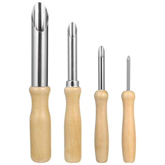 8 pz Puncher Metal Handcraft Tools strumento ceramica set 4 pezzi-