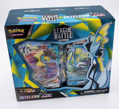 Pokémon TCG Inteleon Vmax League Battle Deck EN 60-Card Deck NEU/OVP