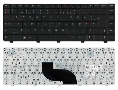 NORDIC Tastatur DELL INSPIRON 13R N3010 14R N4010 15R N5020 /DE95-NOR.1