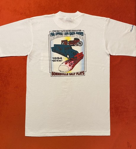 VTG 1994 Oneita Bonneville 17thAnnual Utah Men T-Shirt Single Stitch Sz L 42-44