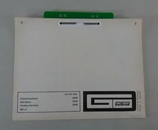 Gutbrod Shear Parts Catalog / Parts List
