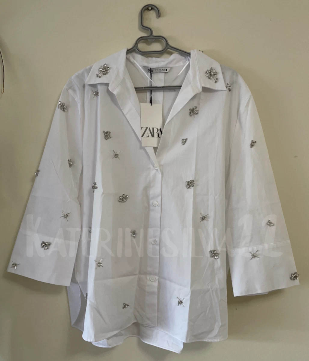 Zara chemise blanche femme hot sale