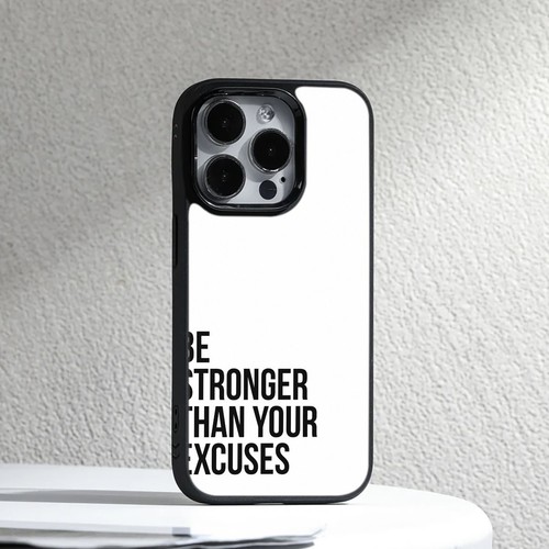For iPhone SE4 16E 12 13 14 15 16 Pro Max Be Stronger Your Excuses Case Friendly - Picture 17 of 25