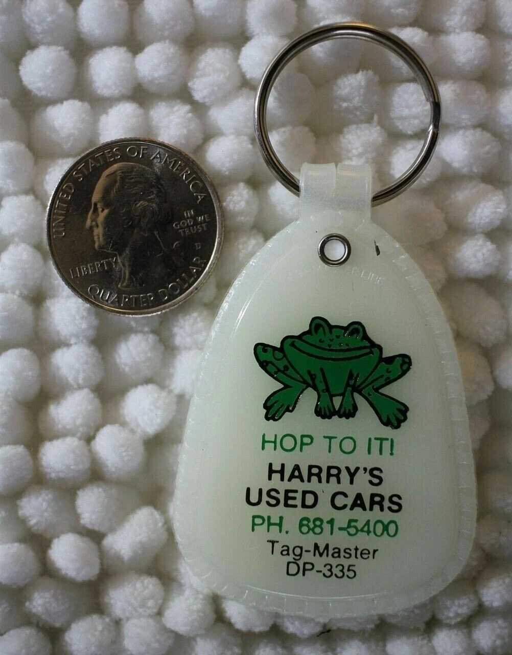  salesman sample hop to it harry's used cars tagmaster 