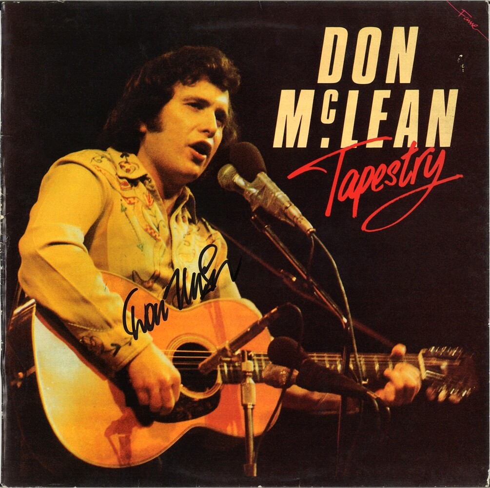 American Pie 1970 Album Tapestry DON MCLEAN Tapestry VINYL LP
