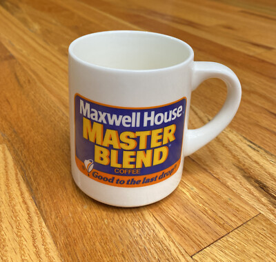 Vintage Maxwell House Master Blend Mug Cup Coffee Good To The Last Drop