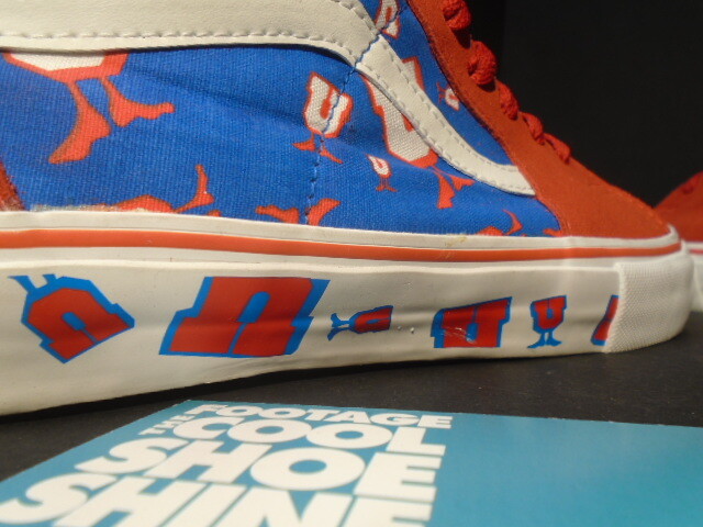 靴 VANS OG SK8-HI LX UNDEFEATED VANS OG SK8-HI LX UNDEFEATED UNDFTD LOGO SAFETY ORANGE WHITE