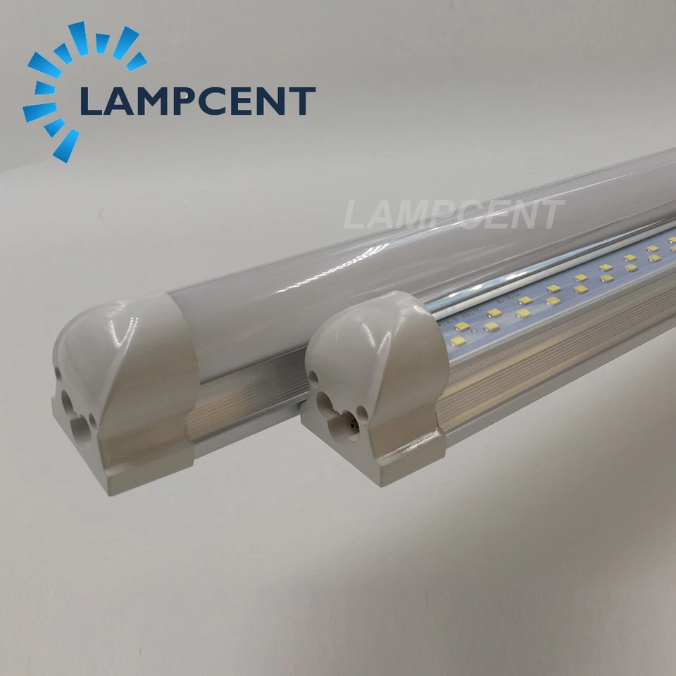 4/Pack T8 LED Shop Light Integrated LED Tube 2,3,4,5,6,8FT Double Row T8 Fixture - Image 4 of 4