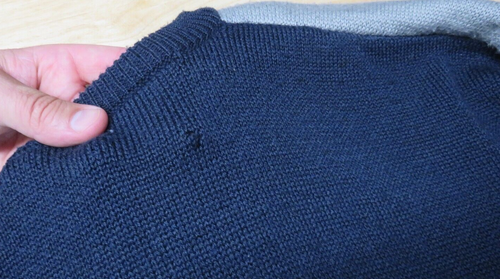 Maglione girocollo vintage Damani Dada blu taglia 5XL lana arcrilica hiphop street - Foto 9 di 10