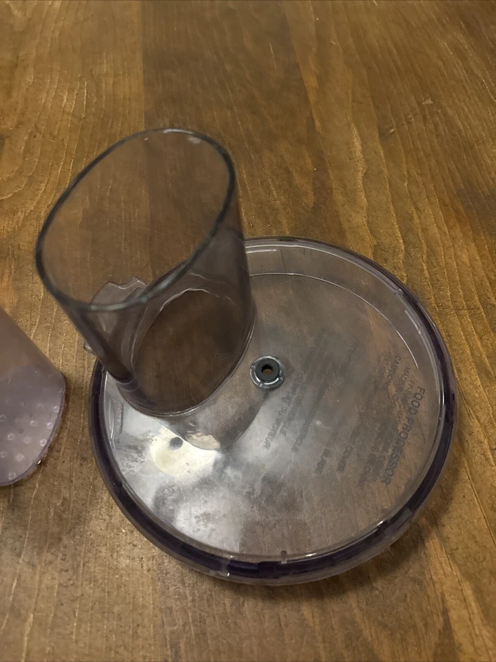 Cuisinart FP-8 FP-8GM Lid Cover Top FP-8SV w/ PUSHER # FP-8WBC FP-8P - Image 2 of 4