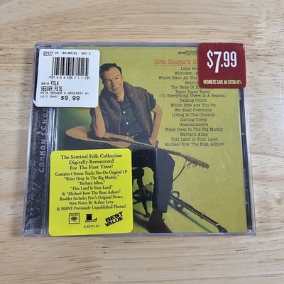 Pete Seeger's Greatest Hits - Music CD New Sealed Folk Seeger