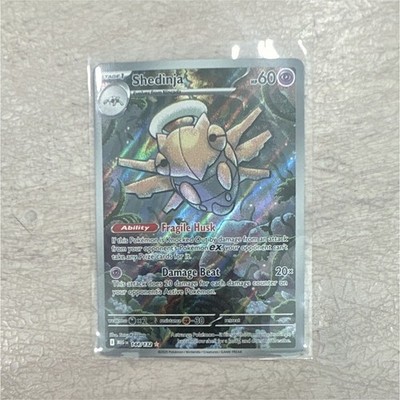 Pokemon Company Shedinja 144/132 Me01: Mega Evolution Holo Illustration Rare 60 
