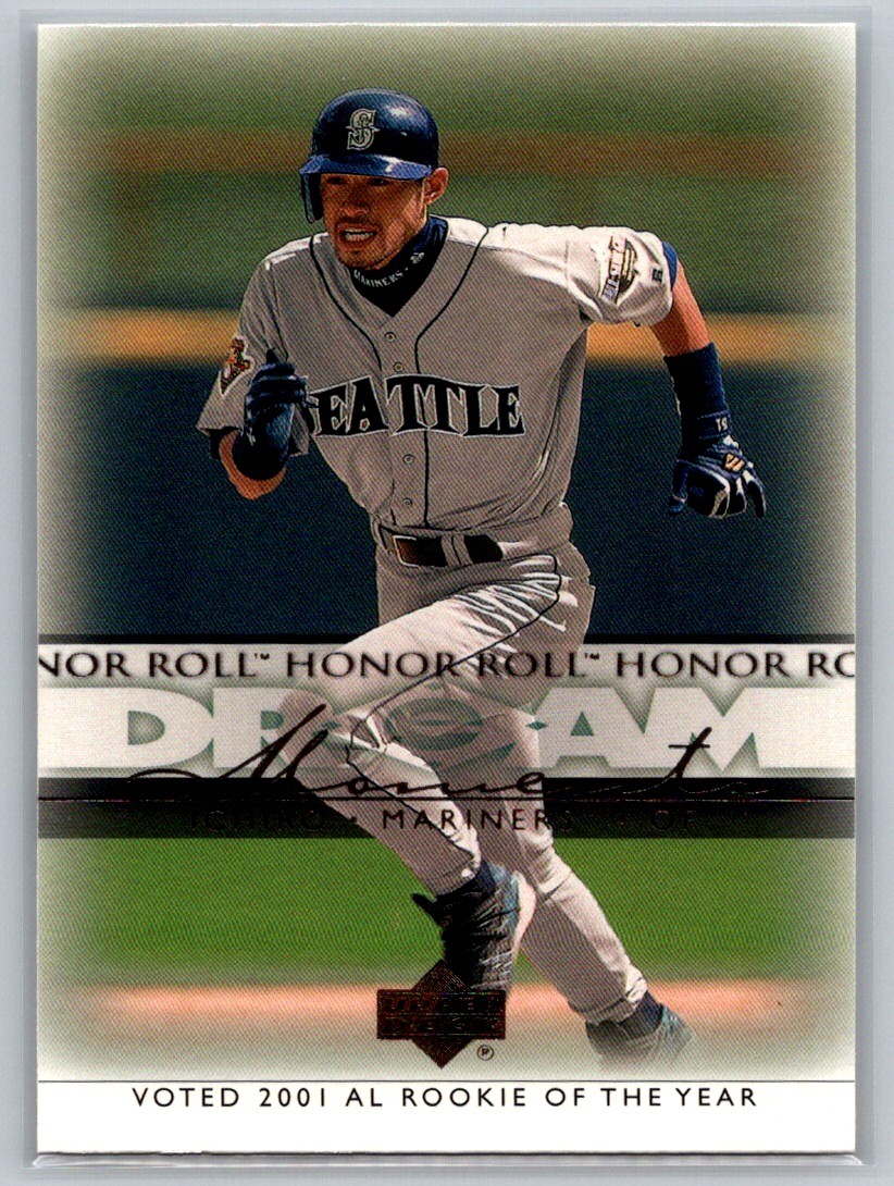 2002 Upper Deck Honor Roll #99 Ichiro AL Rookie of the Year Mariners HOF