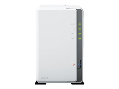 Synology NAS Disk Station DS223j SATA NAS-Speicherserver 1000 Mbps RAID