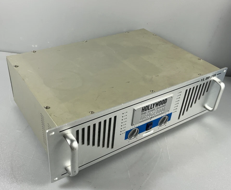 Hollywood IMPACT -1000 Stereo P.A Amplifier Verstärker HiFi Stereo #ST1193 - Bild 4 von 4