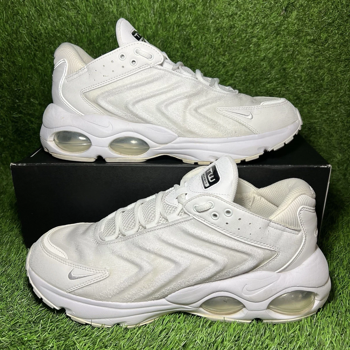 Size 7.5 - Nike Air Max TW Triple White Low Nike Air Max TW Triple White for Sale | Authenticity  main image 2