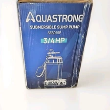 Aquastrong Submersible Sump Pump SES075P 3/4HP