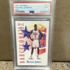 SkyBox 1991 Michael Jordan USA #534 PSA 9 Graded Basketball Trading Card