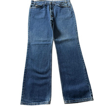 Vintage 1989 Levi's 517 Bootcut Flared Jeans 34x31 Orange Tab Made in USA TX 554