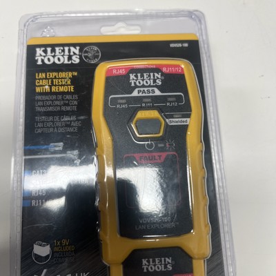 Klein Tools VDV526-100 LAN Explorer Data Cable Tester With Remote | 2246