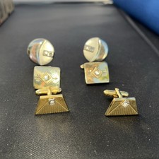 vintage mens cufflinks lot