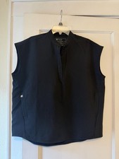 FIGS black Rafaela scrub top M great condition