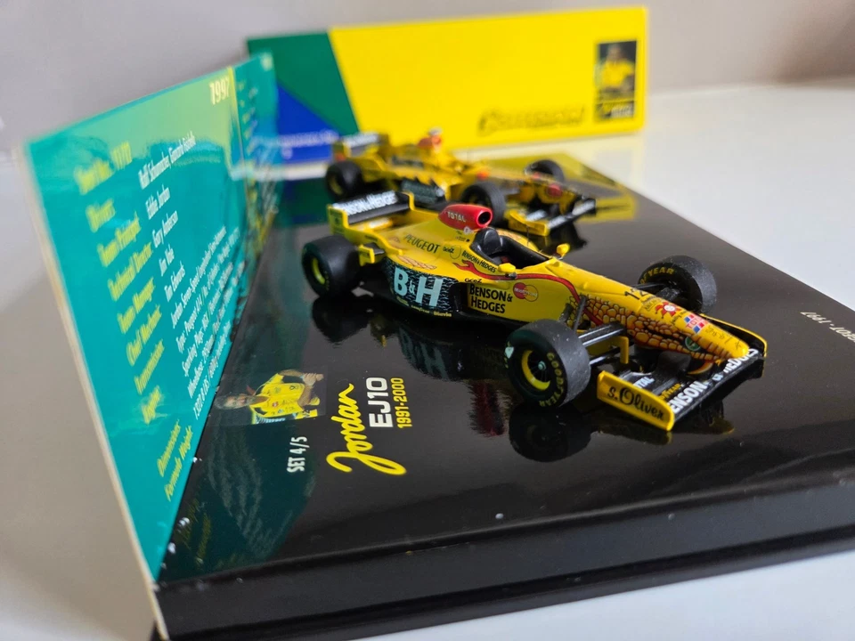 Set Minichamps 1/43 Jordan 197/198 - conversione B&H - 1997/1998 - 402109798 - Immagine 4 di 4